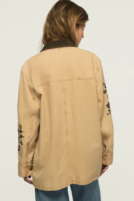 CANVAS OVERSIZED FIELD JACKET, image 3
