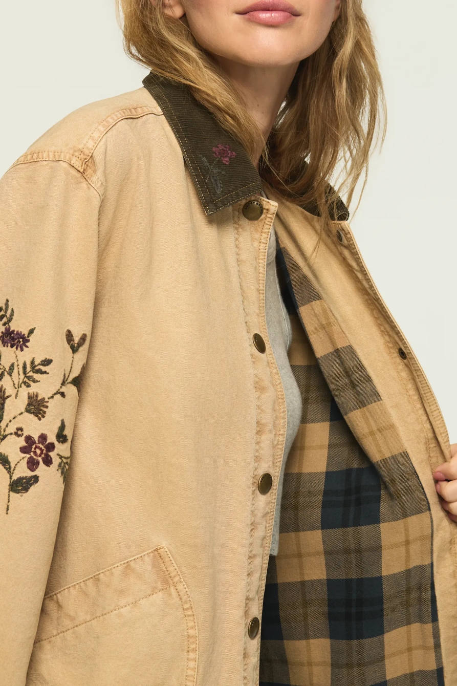CANVAS OVERSIZED FIELD JACKET, image 6