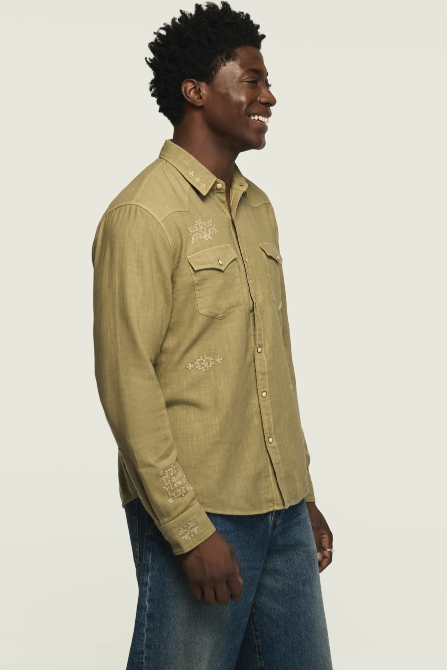 EMBROIDERED WESTERN SHIRT, image 4