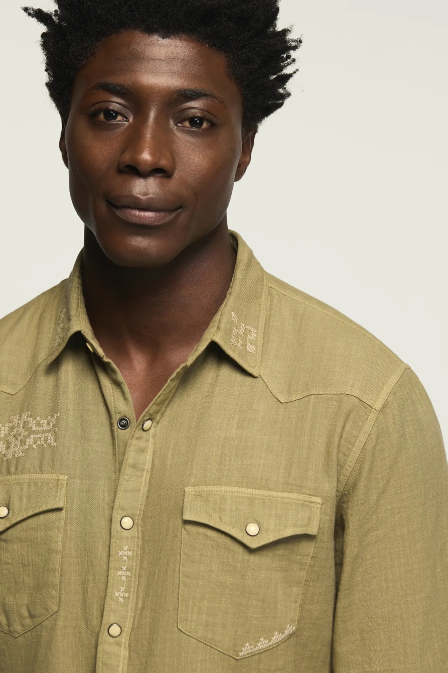 EMBROIDERED WESTERN SHIRT, image 5