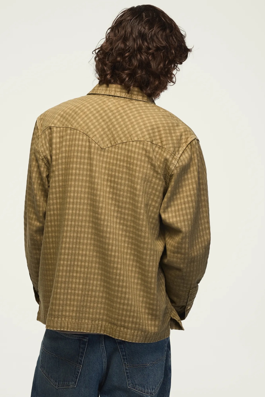 LONG SLEEVE RELAXED WESTERN SHIRT, image 3