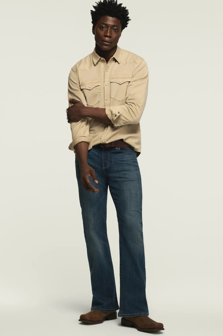 LONG SLEEVE TWILL MASA WESTERN SHIRT, image 2
