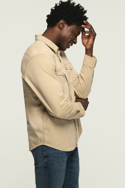 LONG SLEEVE TWILL MASA WESTERN SHIRT, image 4