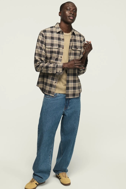 HERRINGBONE LONG SLEEVE HUMBOLDT SHIRT, image 1