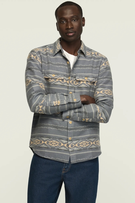 JACQUARD HUMBOLDT UTILITY SHIRT, image 1