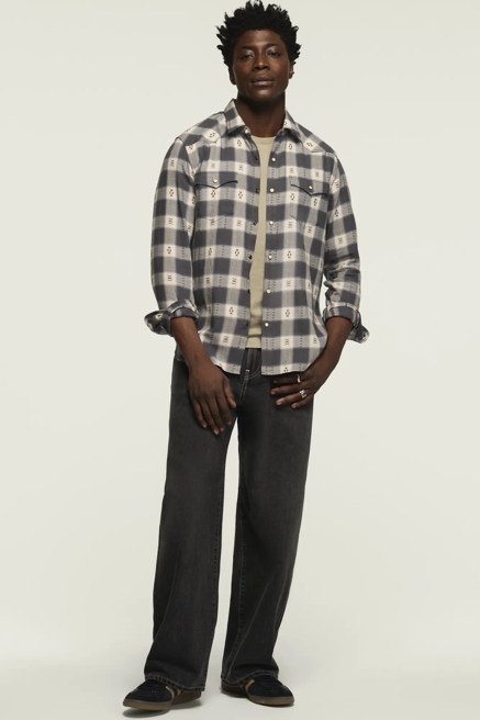 PLAID MESA WESTERN SHIRT, image 1
