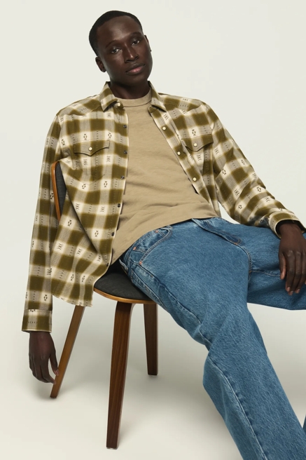 PLAID MESA WESTERN SHIRT, image 1