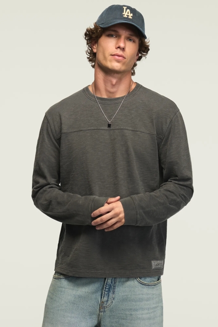 SLUB JERSEY FOOTBALL TEE, image 1