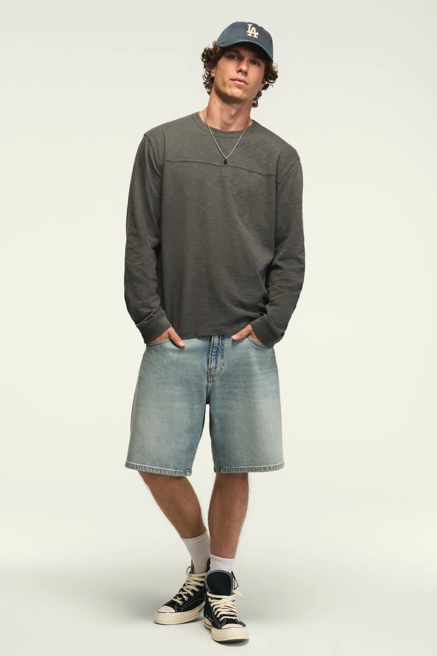 SLUB JERSEY FOOTBALL TEE, image 2