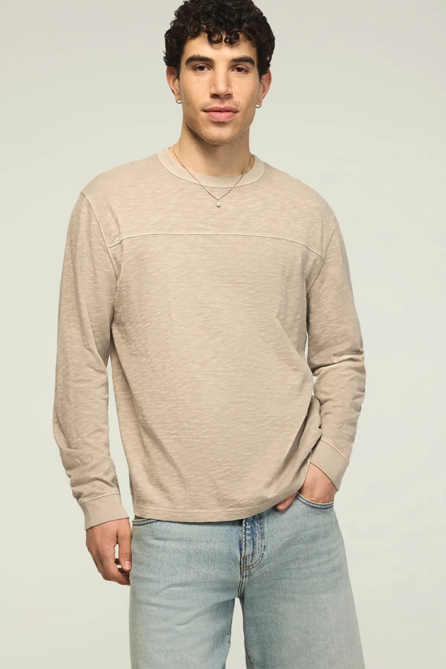 SLUB JERSEY FOOTBALL TEE, image 2