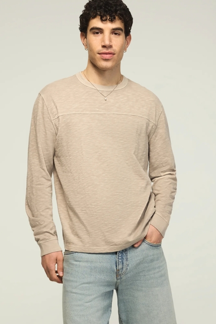 SLUB JERSEY FOOTBALL TEE, image 2