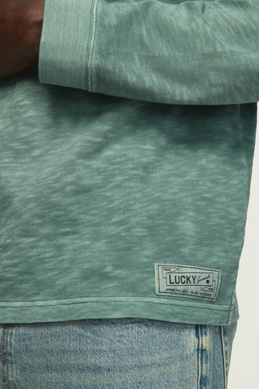 SLUB JERSEY FOOTBALL TEE, image 2