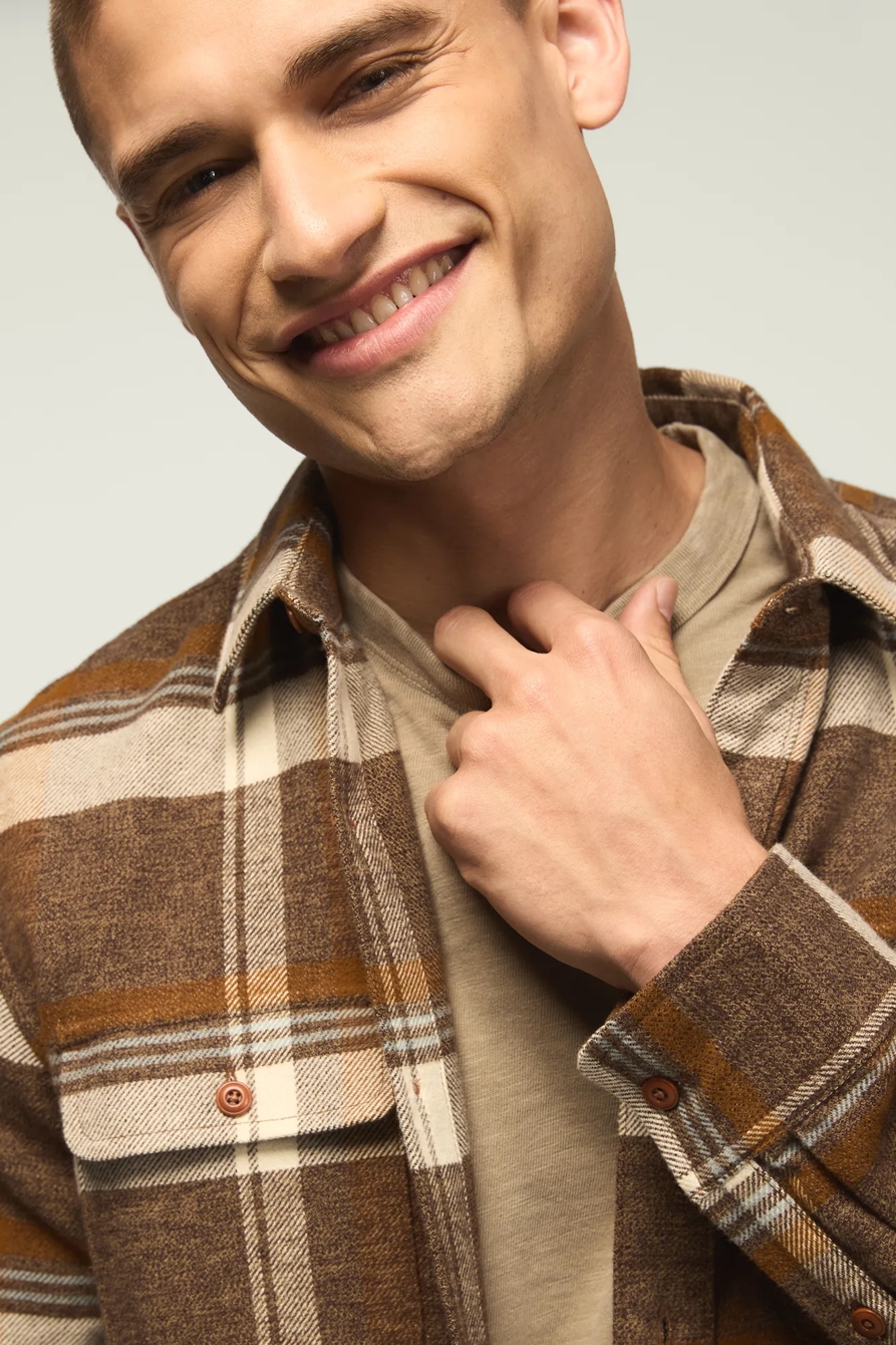PLAID CLOUD SOFT FLANNEL SHIRT, image 2