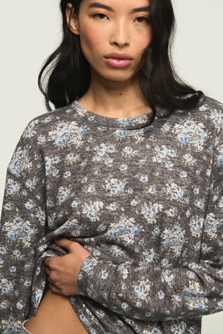 CLOUD LONG SLEEVE CREW NECK TOP, image 1