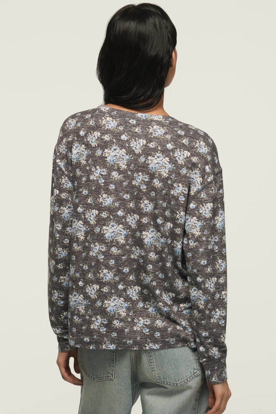 CLOUD LONG SLEEVE CREW NECK TOP, image 3