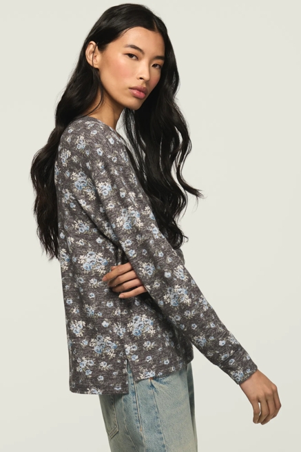 CLOUD LONG SLEEVE CREW NECK TOP, image 4