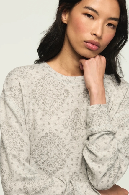 CLOUD LONG SLEEVE CREW NECK TOP, image 2