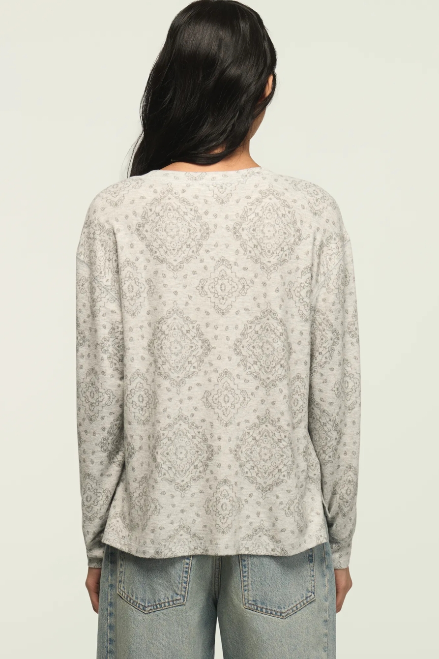 CLOUD LONG SLEEVE CREW NECK TOP, image 3