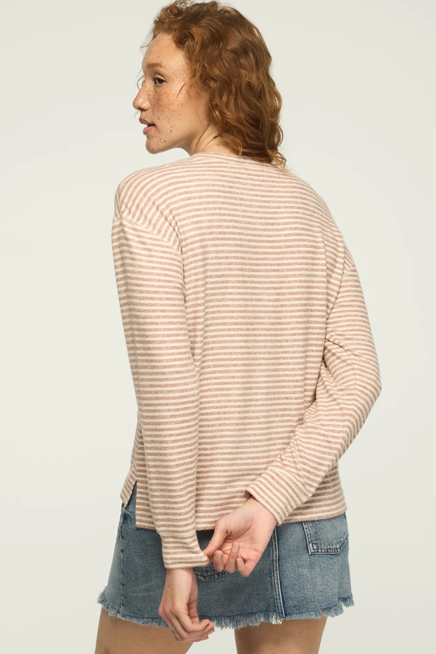 CLOUD LONG SLEEVE CREW NECK TOP, image 3