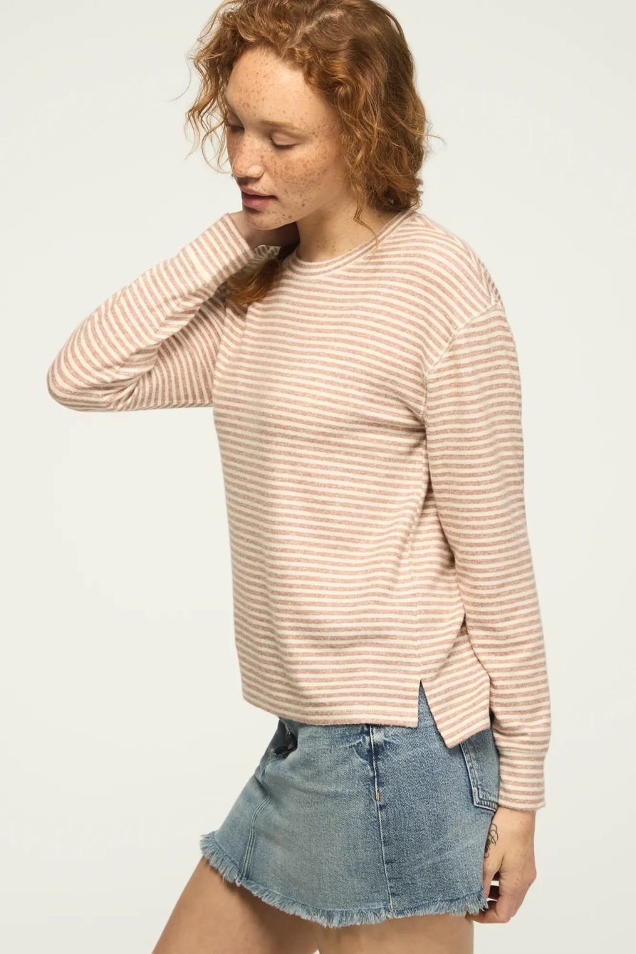 CLOUD LONG SLEEVE CREW NECK TOP, image 4