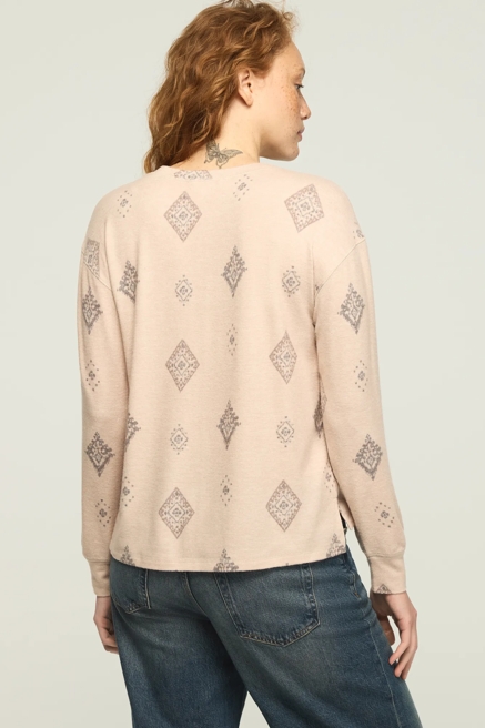 CLOUD LONG SLEEVE CREW NECK TOP, image 3