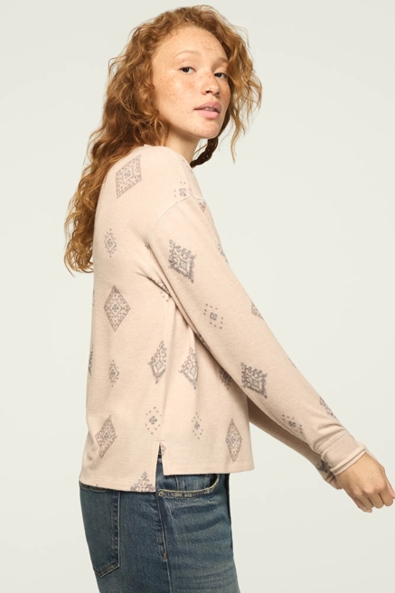 CLOUD LONG SLEEVE CREW NECK TOP, image 4