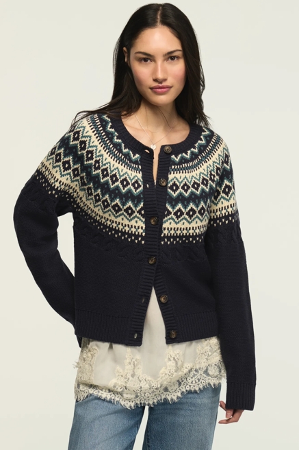 FAIR ISLE CARDIGAN, image 1