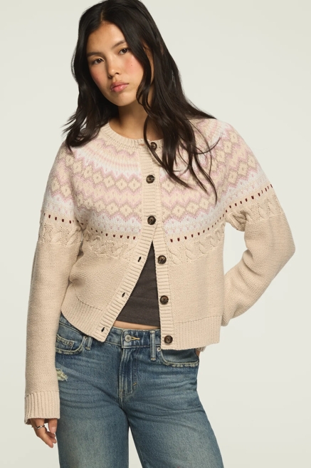 FAIR ISLE CARDIGAN, image 1