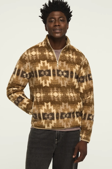 SHERPA HALF ZIP PULLOVER, image 1