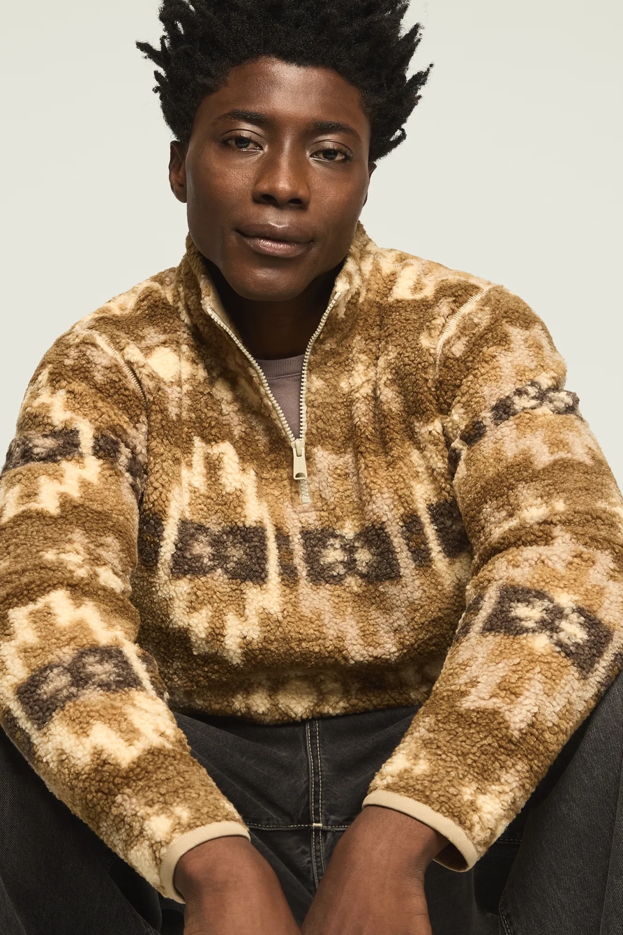 SHERPA HALF ZIP PULLOVER, image 5