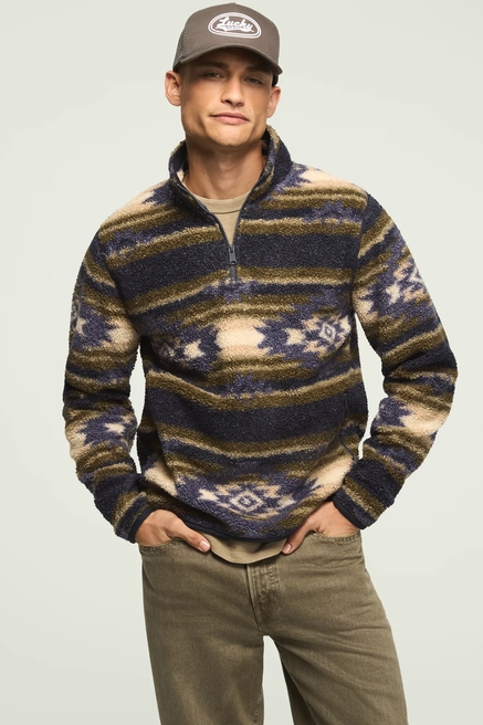 SHERPA HALF ZIP PULLOVER, image 1