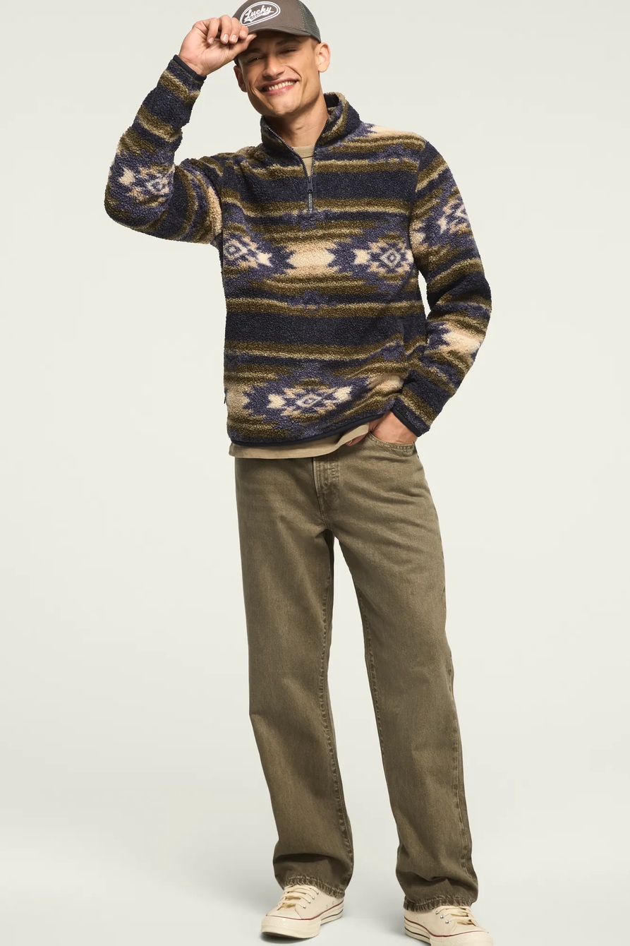 SHERPA HALF ZIP PULLOVER, image 2