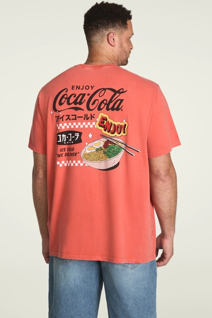 Big & Tall COCA COLA NOODLES TEE, image 1