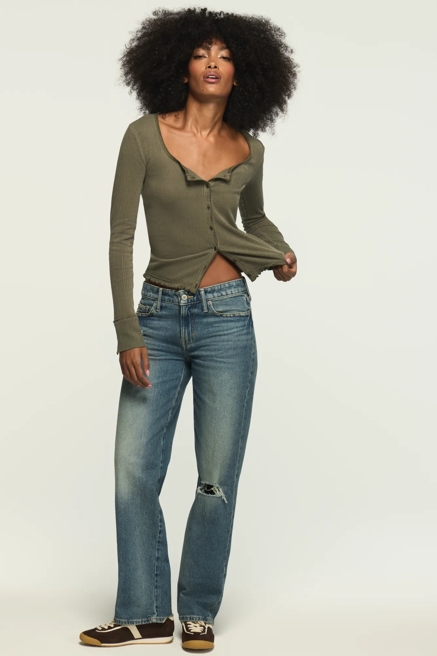 SOLID BUTTON THROUGH TOP, image 2