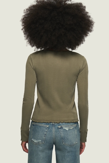 SOLID BUTTON THROUGH TOP, image 3