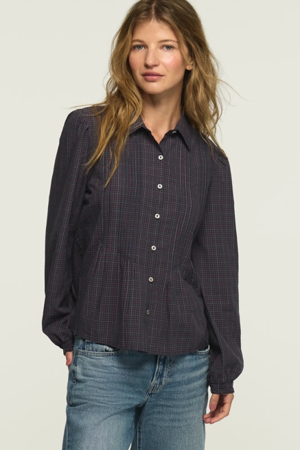NOVELTY PINTUCK BLOUSE, image 1