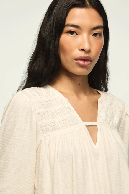LACE TRIM LONG SLEEVE TOP, image 2
