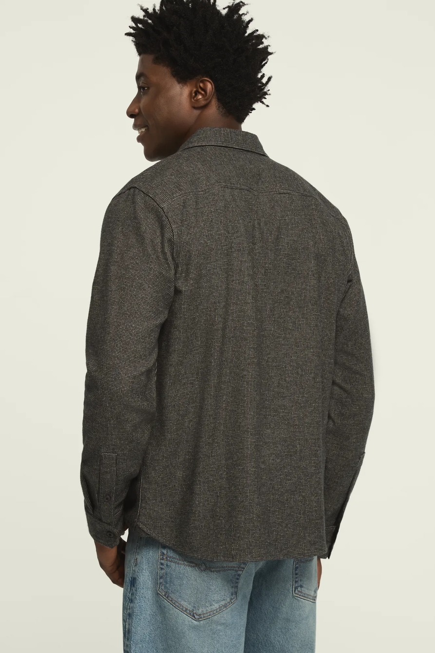 TEXTURED CHECK WORK SHIRT, image 3
