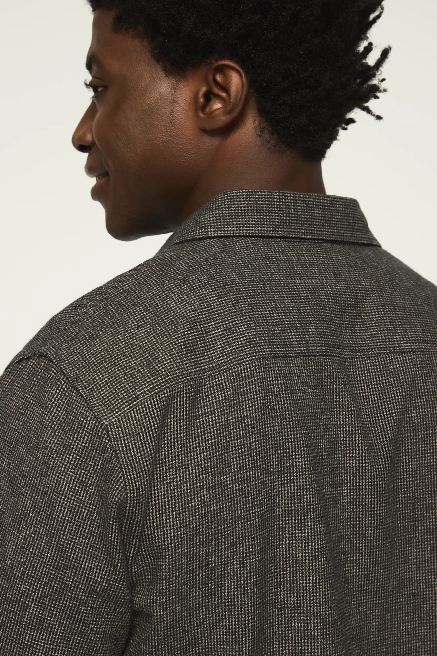 TEXTURED CHECK WORK SHIRT, image 4