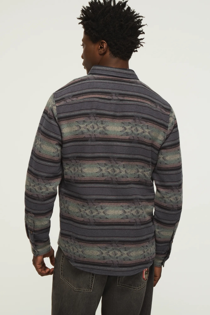 LONG SLEEVE JACQUARD ANDES SHRT, image 3