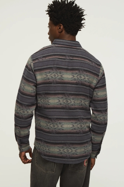 LONG SLEEVE JACQUARD ANDES SHRT, image 3