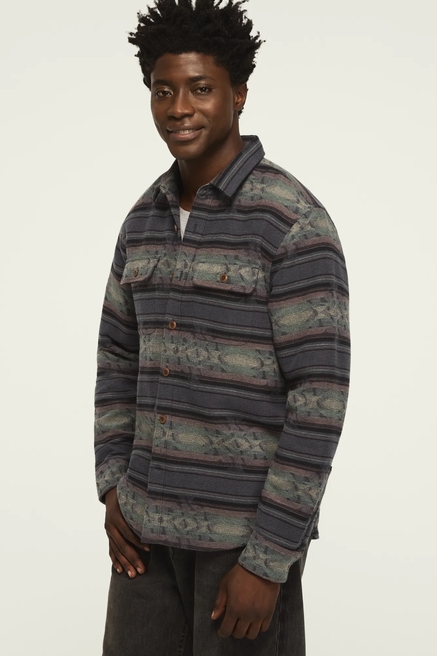 LONG SLEEVE JACQUARD ANDES SHRT, image 4