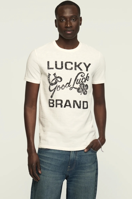 LUCKY GOOD LUCK TEE, image 1