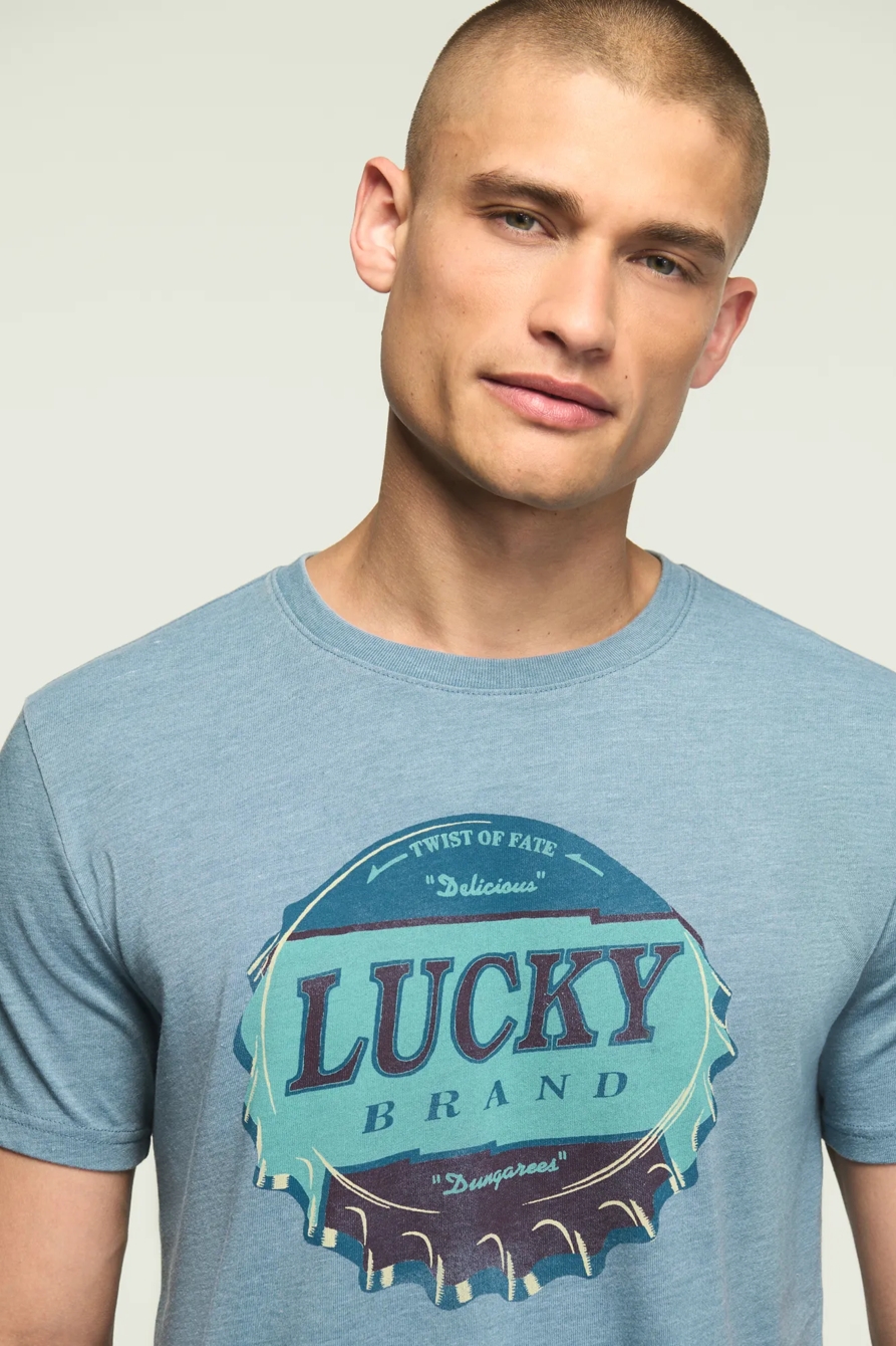 LUCKY BOTTLE CAP TEE, image 2