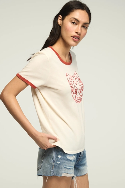 LUCKY BRAND HORSE SHOE RINGER TEE, image 4