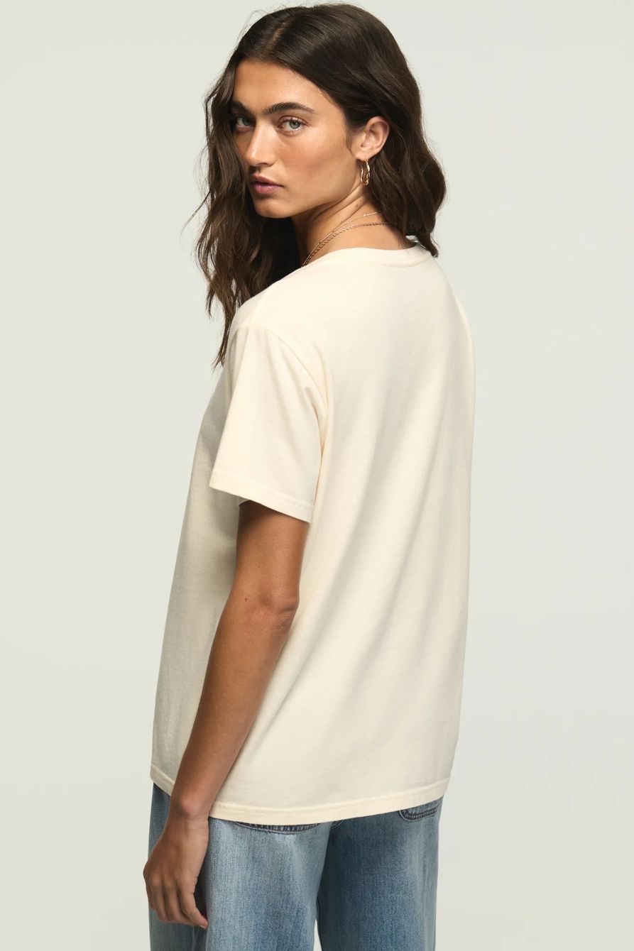 PAINTED LOTUS BOYFRIEND TEE, image 3