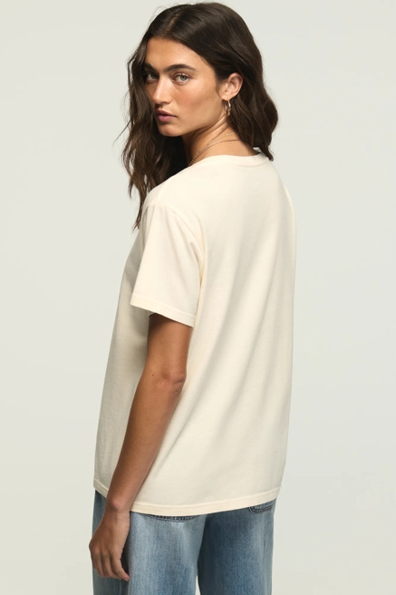 PAINTED LOTUS BOYFRIEND TEE, image 3