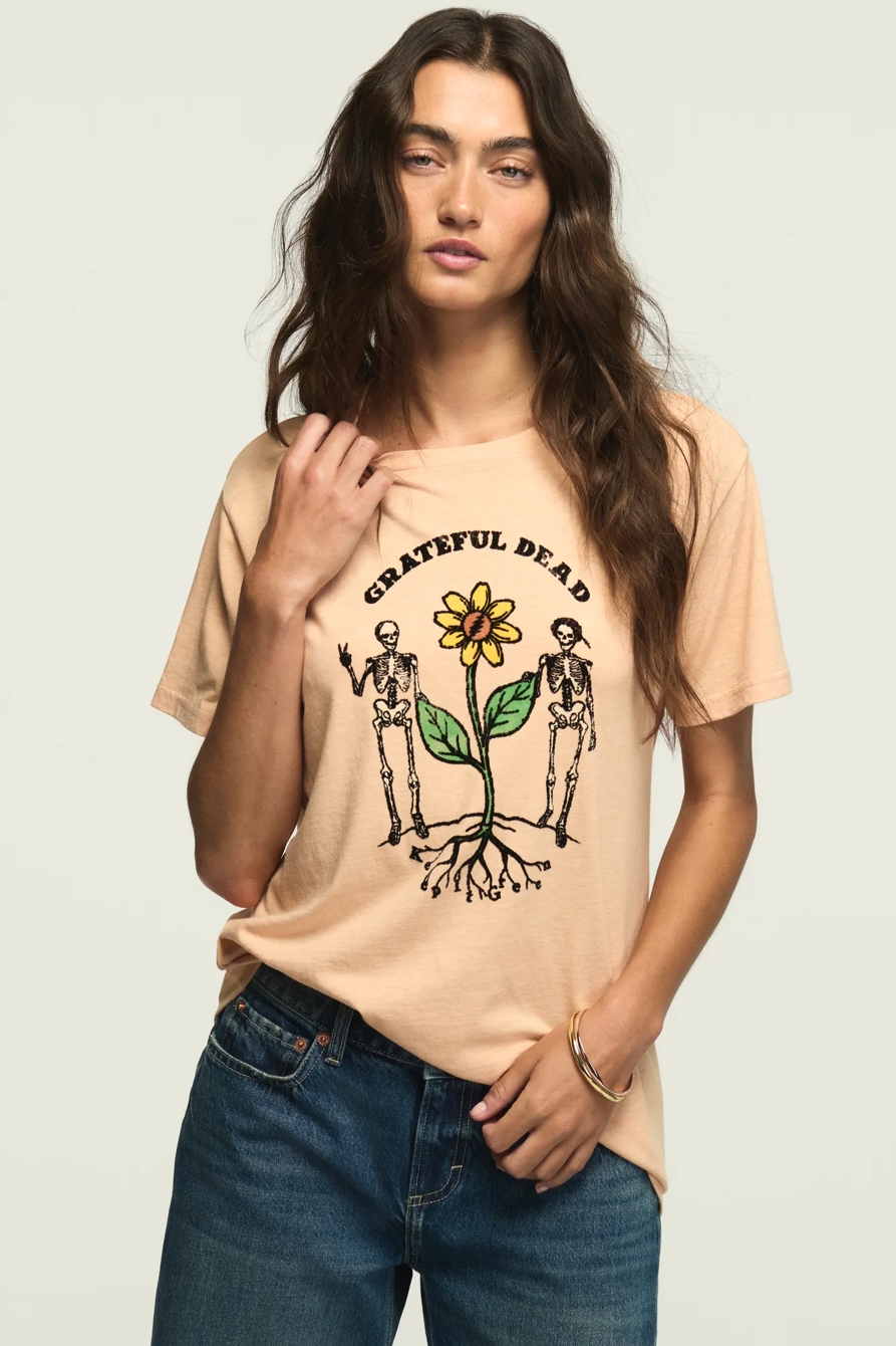 GRATEFUL DEAD SKELETONS BOYFRIEND TEE, image 2