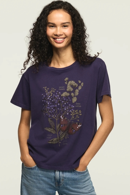 BOTANICAL BOYFRIEND TEE, image 1