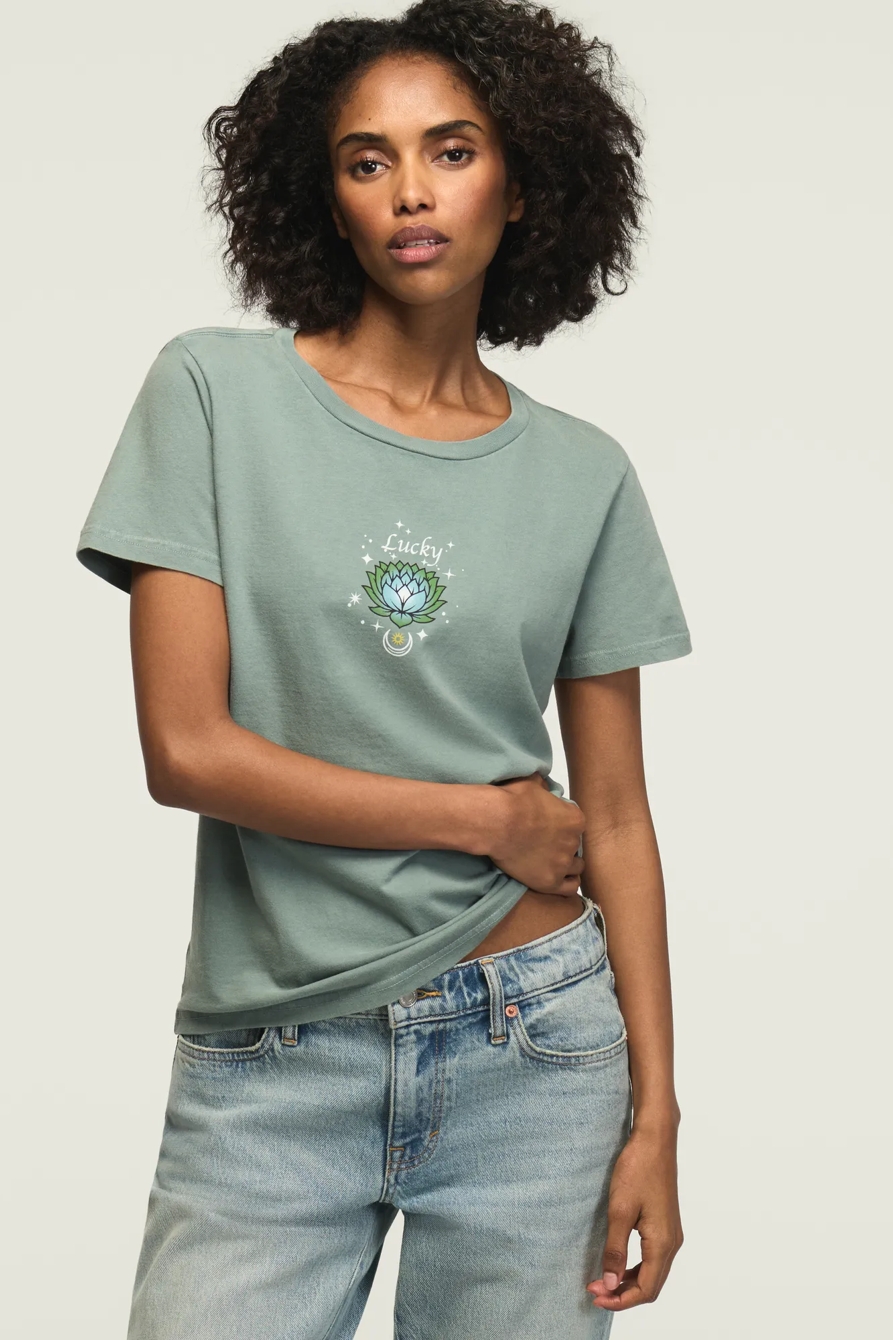 HEART LOTUS CLASSIC CREW, image 2